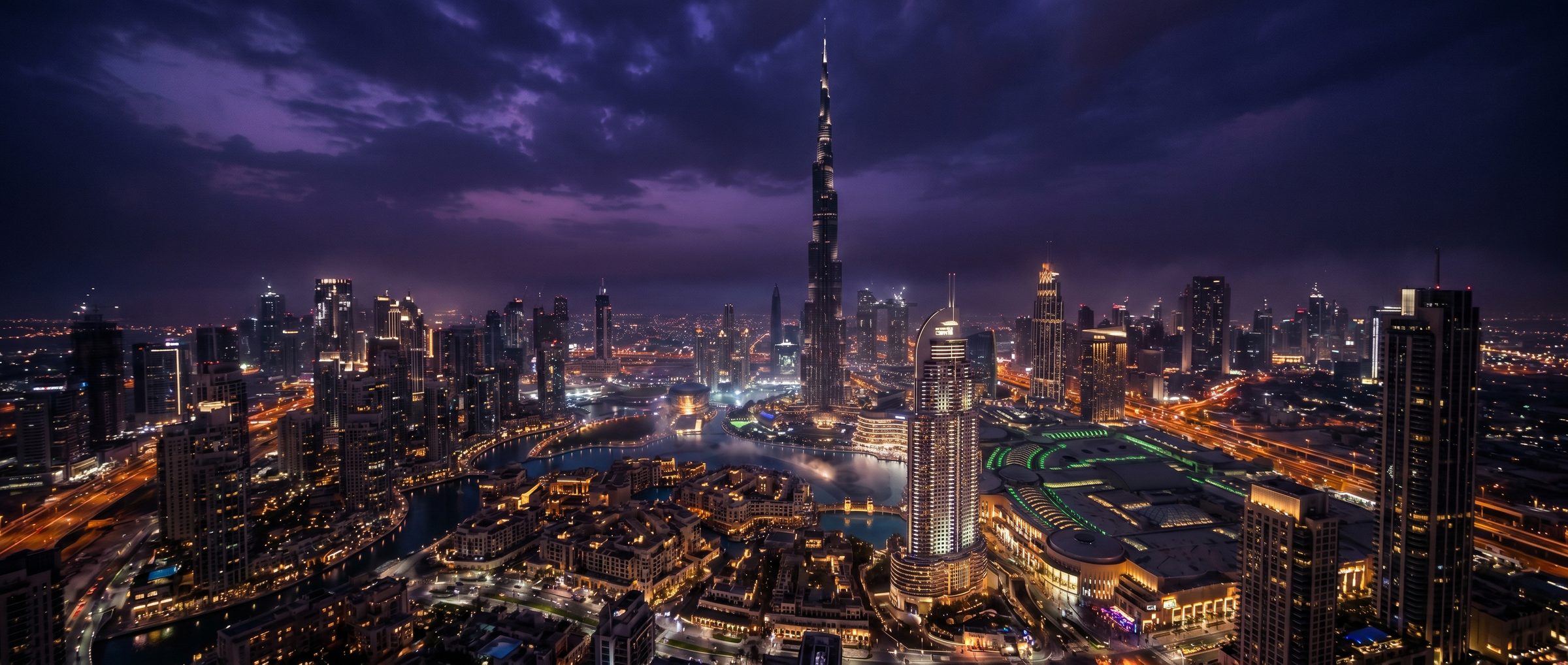 Downtown Dubai skyline